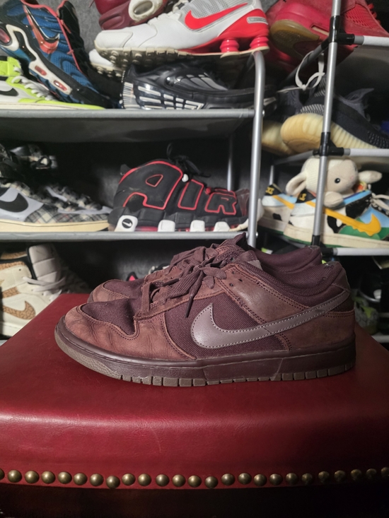 Nike Space Dunk Men’s ?10 Low-Top Sneakers in Burgundy Plum main image 8